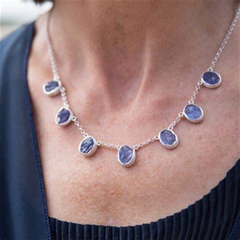 Unique Handmade Gemstone Sterling Silver Ladies Necklaces