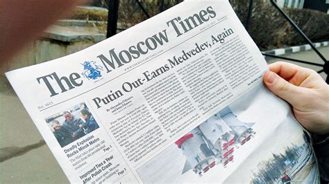 Moscow Times comes under political and financial pressure