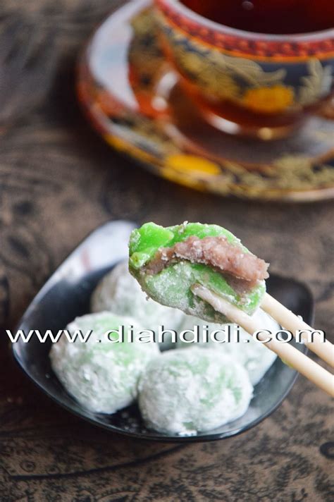 Diah Didi's Kitchen: Kue Mochi Pandan