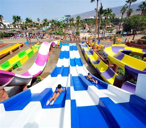 Aqualand Water Park Tenerife. Speed & fun slides and amazing dolphins