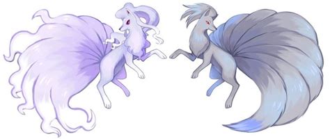 Shiny Alolan Ninetales & Shiny Ninetales