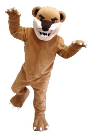 This is the Bearcat mascot we made for St. Vincent College! | Mascot, Mascot costumes, Costumes