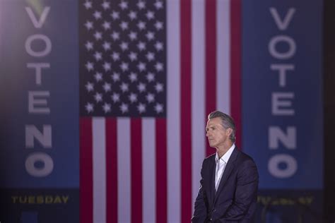 Why Gavin Newsom isn't even bothering to campaign for reelection - POLITICO