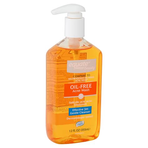 Equate Beauty Oil-Free Acne Face Wash, 12 Fl. Oz. - Walmart.com - Walmart.com