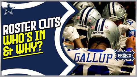 Cowboys Roster Cuts. Who Made the Team and Surprise Moves | Cowboys ...