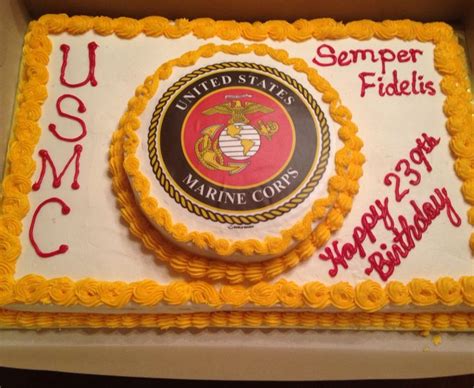 Marine Corps Birthday Cake | Marine corps birthday, Usmc birthday, Birthday cake