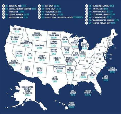 The Richest Person In All 50 States - vrogue.co