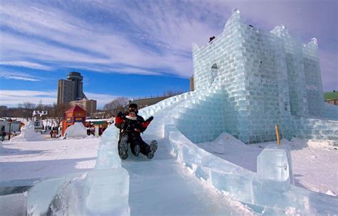 Quebec Winter Carnival Ice Palace