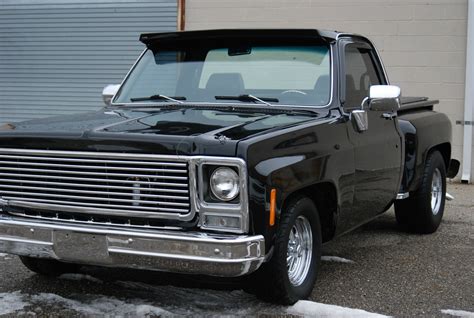 1980 Chevrolet C10 SHORT BED STEP SIDE DELUXE CUSTOM AIR RIDE LOWERED for sale in Troy, Michigan ...