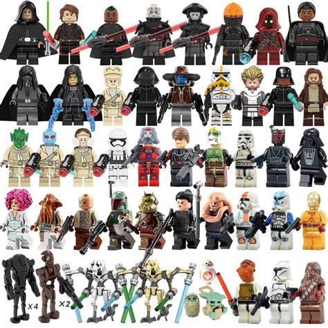 Star Wars Jedi Fallen Order character Minifigures Lego Compatible TV Set