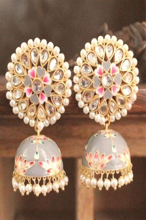 Jewelry 60 OFF 61 Trendy jewerly gold wallpaper in 2020 | Indian jewellery design earrings ...