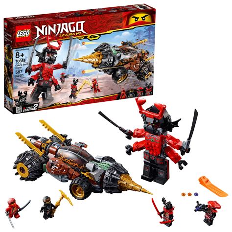 LEGO Ninjago Cole's Earth Driller Ninja Toy Set 70669 - Walmart.com