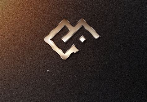 Free Steel Logo Mockup PSD Template - Mockup Den