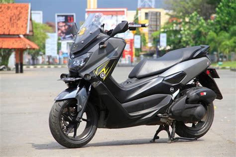 Download Kumpulan 54 Modifikasi Yamaha Nmax Hitam Doff Terbaru | Kempoul Motor