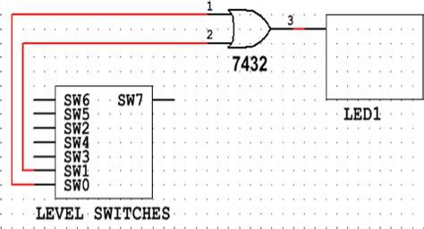 [Solved]: 1. Build the circuit in the logic diagram using th