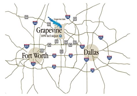 Maps | Grapevine, TX - Official Website