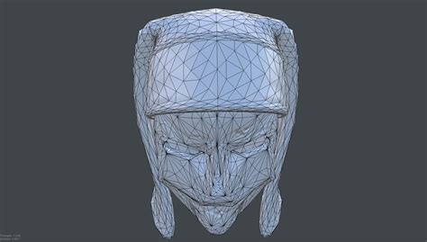 ArtStation - HALLOWEEN NUN SCARY MASK Low-poly | Resources