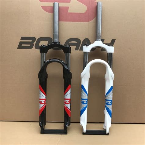 24 Inch Road MTB Suspension Fork 28.6 Outer Diameter Aluminum Alloy MTB Forks Cycling Bicycle ...