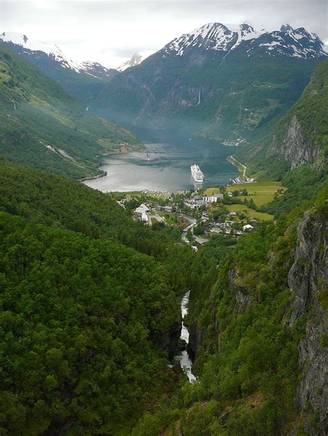 HD wallpaper: Geirangerfjord, Landscape, norway, scandinavia, ship travel | Wallpaper Flare