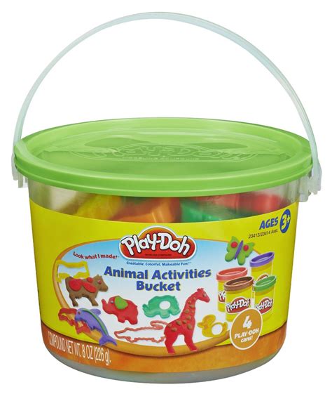 Hasbro Play Doh Animal Activities Bucket | Play doh animals, Play doh ...