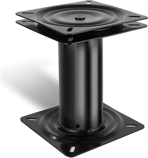 8 in (203mm) Marine Boat Seat Fixed Pedestal with 360 Degree Swivel, E | Canadian Marine ...