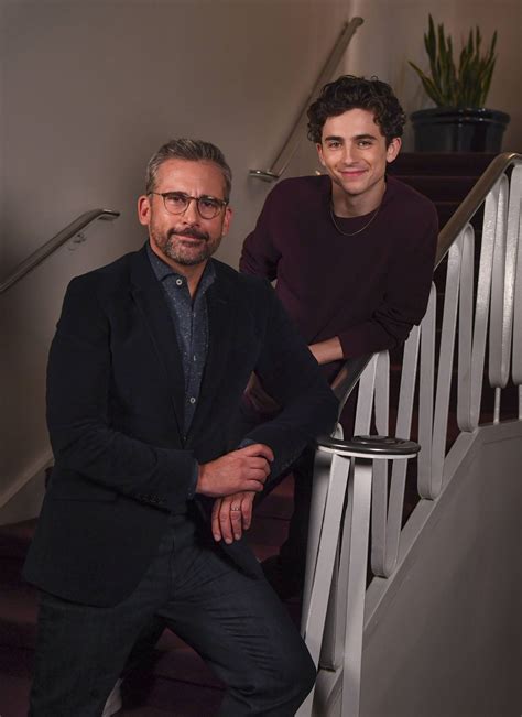 Timothée Chalamet & Steve Carell for USA Today (2018) - Timothée ...