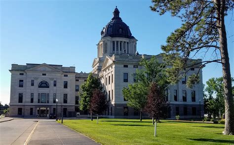 History and Culture by Bicycle: Pierre, SD: South Dakota State Capitol Complex, Capitol Building ...