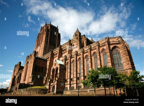 July 2008 - Liverpool Anglican Cathedral Liverpool England UK Stock ...