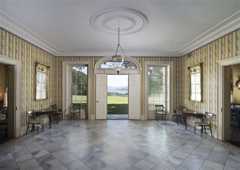 Boscobel House and Gardens, Neoclassical Mansion, Federal Period