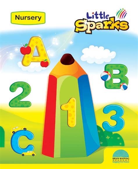 Little Sparks Term book for Nursery - Brain Mapping Academy