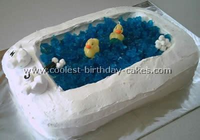 Coolest Bathtub Cakes and Birthday Cake Baking Tips