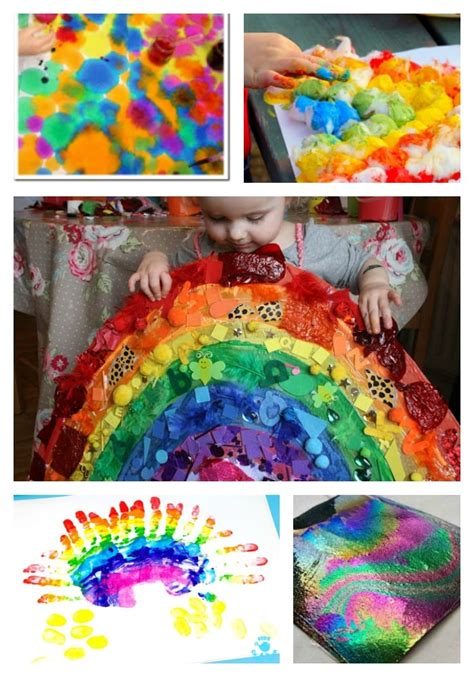 20 Rainbow Kids Art Projects - Arty Crafty Kids