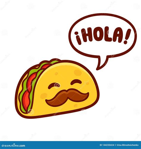 Cartoon Mexican Taco | CartoonDealer.com #62778079