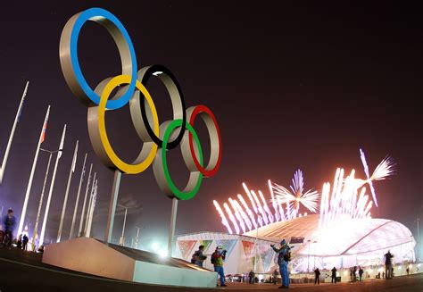 From the closing ceremony of the 2014 Winter Olympic Games in Sotji ...