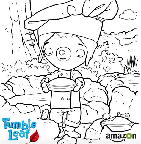 Printable Tumble Leaf Coloring Pages - Christopher Myersa's Coloring Pages