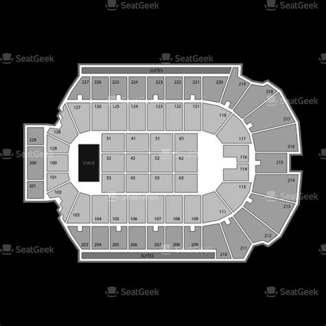 The Most Brilliant and Lovely blue cross arena seating chart | Seating ...