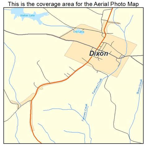 Aerial Photography Map of Dixon, KY Kentucky