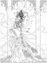 Pin On japanese coloring Book  Coloring Art Detailed sketch template