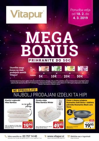 Vitapur katalog | MEGA bonus | februar 2019 by vitapur.si - Issuu