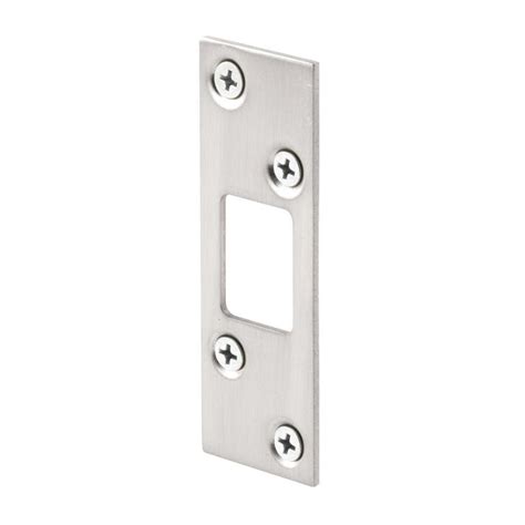 Shop Gatehouse Steel Entry Door Deadbolt Strike Plate at Lowes.com