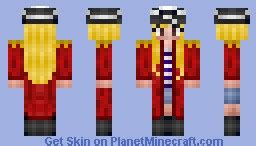 Pirate girl! Minecraft Skin