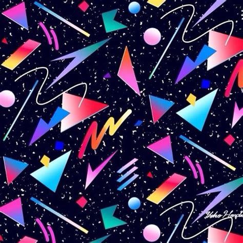 90s trapper keeper pattern design | Poster design, 80s design, Retro