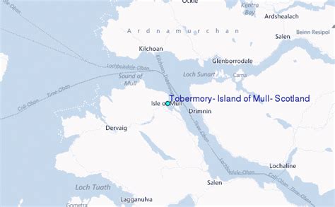 Tobermory, Island of Mull, Scotland Tide Station Location Guide