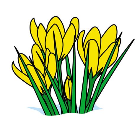 March Flowers Clipart - ClipArt Best - ClipArt Best