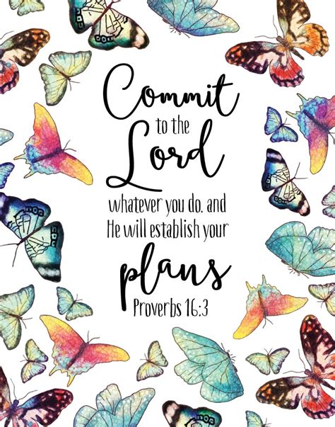 Commit to the Lord whatever you do – Proverbs 16:3 – Seeds of Faith