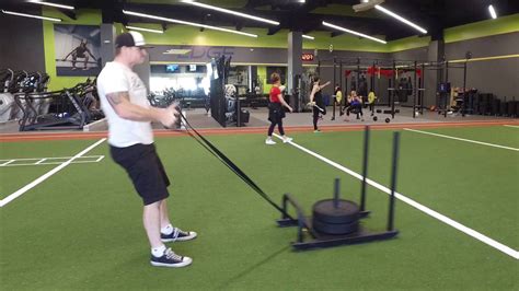 Power Sled Pull - YouTube