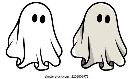 Cute Ghost Isolated Vector Halloween Concept: vetor stock (livre de ...