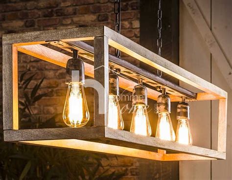 Luminaire suspension design en bois | HcommeHome | Luminaire bois, Idée ...