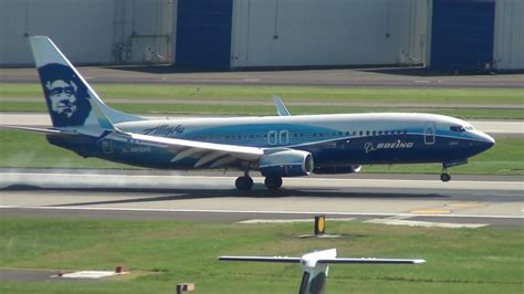 Alaska Airlines Fleet Boeing 737-800 Special Livery Spirit of Seattle