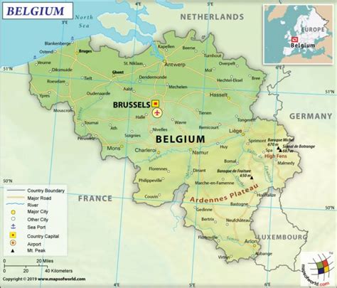 What are the Key Facts of Belgium? - Answers